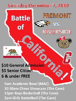 Fremont Eagles vs Riverside Cubs